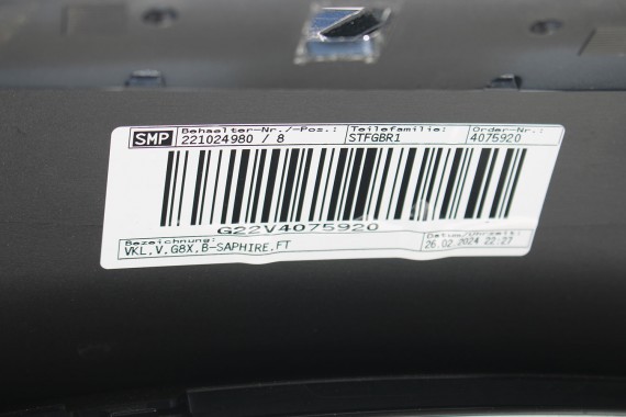 BMW M3 M4 G82 G83 ZDERZAK PRZEDNI PRZÓD M Competition 475 Black-sapphire metallic Czarny M POWER G80 G81 3 4 51118069416 8069416