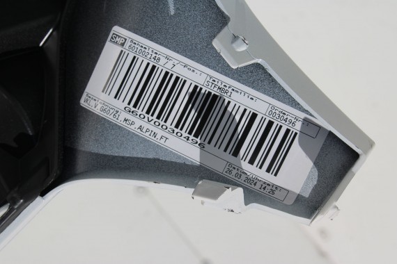 BMW 5 G60 ZDERZAK PRZEDNI PRZÓD 300 Alpinweiss 3 BIAŁY 8084653 G61 M PAKIET 51118084653 8084655 8084656 8084629 9879291