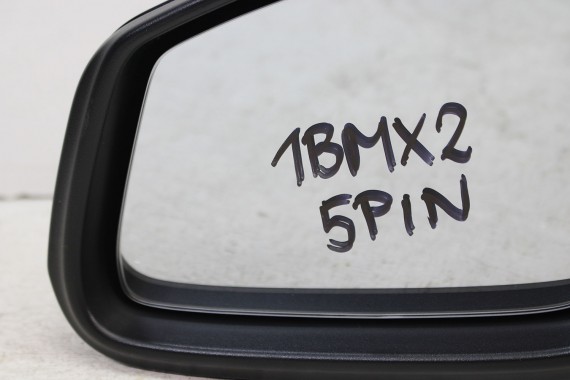BMW X2 F39 LUSTERKO LEWE drzwi 5 pin Kolor 475 Black-sapphire metallic Czarny zewnętrzne STRONA LEWA 5Ppin