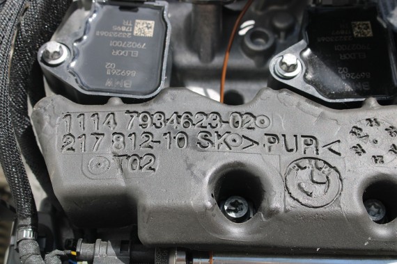 BMW 7 X5 X6 X7 SILNIK 4.4 S68_B44 G70 F95 F96 G07 480KW 653PS benzyna 4.4 V8 iX HYBRID hybryda S68B44A S68_B44A