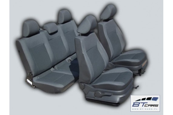 VW AMAROK FOTELE KOMPLET FOTELI siedzeń siedzenia fotel tapicerka 2H welur kolor czarny 2H 102 kilometry