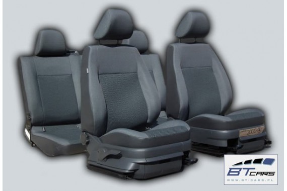 VW AMAROK FOTELE KOMPLET FOTELI siedzeń siedzenia fotel tapicerka 2H welur kolor czarny 2H 102 kilometry