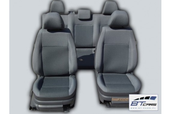 VW AMAROK FOTELE KOMPLET FOTELI siedzeń siedzenia fotel tapicerka 2H welur kolor czarny 2H 102 kilometry