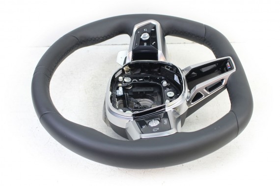 BMW 7 G70 KIEROWNICA 5A336F5 SPORT CL36090 KIEROWNICA MULTIFUNKCYJNA M-Pakiet MPAKIET 6046506 36090 ŁOPATKI 6022522 i7