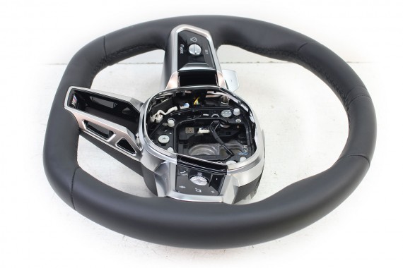 BMW 7 G70 KIEROWNICA 5A336F5 SPORT CL36090 KIEROWNICA MULTIFUNKCYJNA M-Pakiet MPAKIET 6046506 36090 ŁOPATKI 6022522 i7