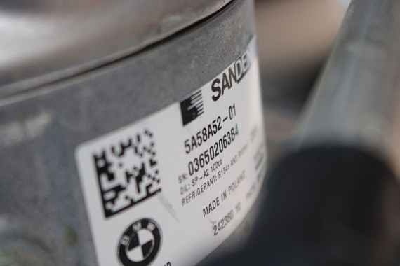 BMW X5 X6 X7 POMPA KLIMATYZACJI 5A58A52 KLIMY SILNIK 4.4 S68_B44 480KW 653PS benzyna 4.4 V8 iX HYBRID S68B44A 64525A58A52