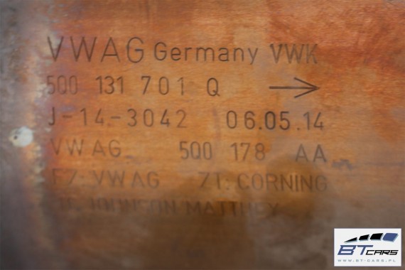 AUDI TT KATALIZATOR WYDECH 5Q0131701Q 5Q0 131 701 8S 5Q0131701Q 5Q0131701Q 5Q0131701Q 5Q0131701Q 5Q0131701Q 8S0253211 5Q0131701