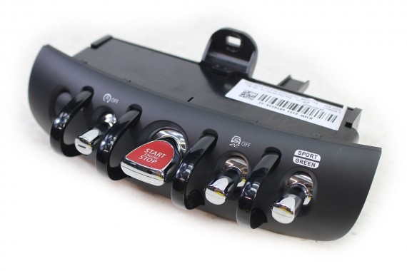 MINI F54 PRZEŁĄCZNIK WŁĄCZNIK 6838208 panel Zespół przełączników konsoli środkowej START STOP 61316838208 Clubman  LCi