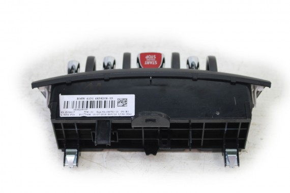 MINI F54 PRZEŁĄCZNIK WŁĄCZNIK 6838208 panel Zespół przełączników konsoli środkowej START STOP 61316838208 Clubman  LCi