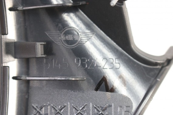 MINI F54 RAMKA OBUDOWA PANEL OSŁONA 9324235 51459324235 Clubman LCi przyrządu centralnego konsoli