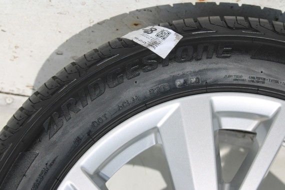 AUDI Q2 FELGI 17 OPONY LETNIE KOŁA 81A601025C felga 7J*17H2 ET45  opona LATO Bridgestone Turanza T001 215/55/17 94V 81A 2016-