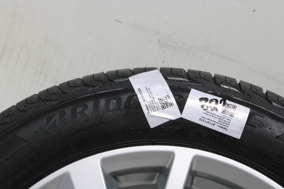 AUDI Q2 FELGI 17 OPONY LETNIE KOŁA 81A601025C felga 7J*17H2 ET45  opona LATO Bridgestone Turanza T001 215/55/17 94V 81A 2016-
