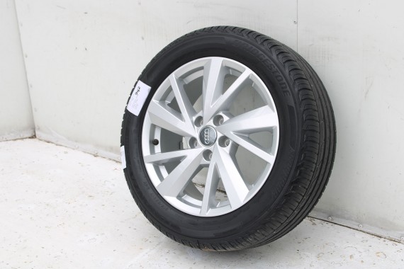 AUDI Q2 FELGI 17 OPONY LETNIE KOŁA 81A601025C felga 7J*17H2 ET45  opona LATO Bridgestone Turanza T001 215/55/17 94V 81A 2016-