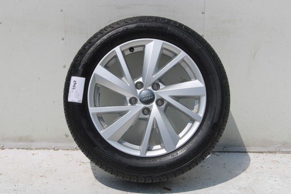AUDI Q2 FELGI 17 OPONY LETNIE KOŁA 81A601025C felga 7J*17H2 ET45  opona LATO Bridgestone Turanza T001 215/55/17 94V 81A cali