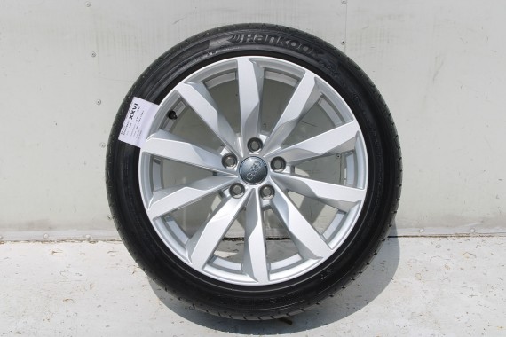 AUDI A4 A5 8W FELGI 8W0601025AL 18 cali + OPONY LETNIE KOŁA felga 8,5J*18H2 ET29 opona LATO Hankook Ventus S1 evo2 245/40/18 93Y