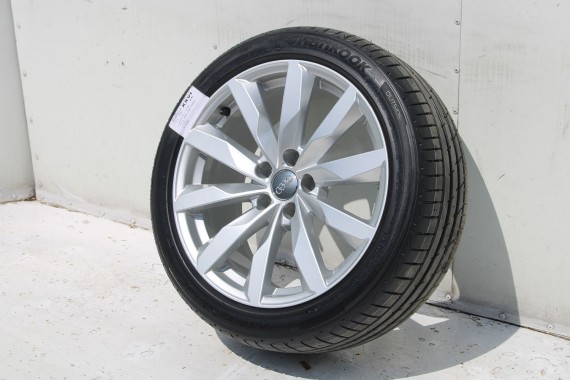 AUDI A4 A5 8W FELGI 8W0601025AL 18 cali + OPONY LETNIE KOŁA felga 8,5J*18H2 ET29 opona LATO Hankook Ventus S1 evo2 245/40/18 93Y