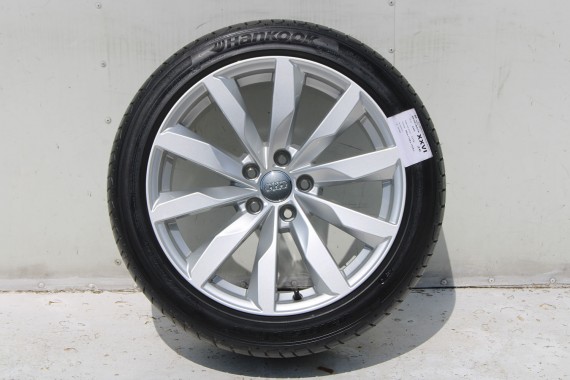 AUDI A4 A5 8W FELGI 8W0601025AL 18 cali + OPONY LETNIE KOŁA felga 8,5J*18H2 ET29 opona LATO Hankook Ventus S1 evo2 245/40/18 93Y