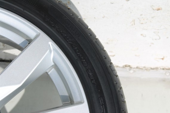AUDI A4 A5 8W FELGI 8W0601025AL 18 cali + OPONY LETNIE KOŁA felga 8,5J*18H2 ET29 opona LATO Hankook Ventus S1 evo2 245/40/18 93Y