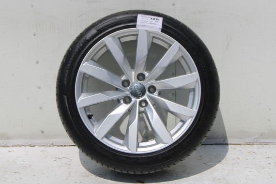 AUDI A4 A5 8W FELGI 8W0601025AL 18 cali + OPONY LETNIE KOŁA felga 8,5J*18H2 ET29 opona LATO Hankook Ventus S1 evo2 245/40/18 93Y