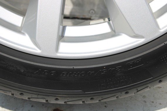 AUDI A4 A5 8W FELGI 8W0601025AL 18 cali + OPONY LETNIE KOŁA felga 8,5J*18H2 ET29 opona LATO Hankook Ventus S1 evo2 245/40/18 93Y