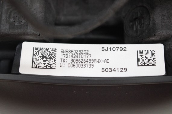 BMW X1 F48 KIEROWNICA 6860282 X2 F39 2 F45 F46 SPORT XDRIVE18D 32306860282  32 30 6860282 skóra