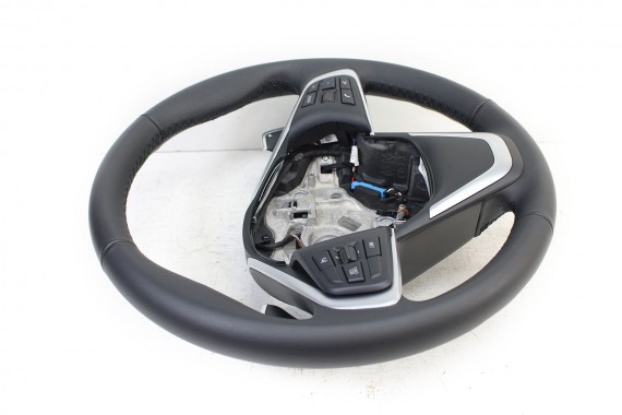 BMW X1 F48 KIEROWNICA 6877519 X2 F39 2 F45 F46 SPORT XDRIVE18D skóra 32306877519  32 30 6877519 + ŁOPATKI biegi