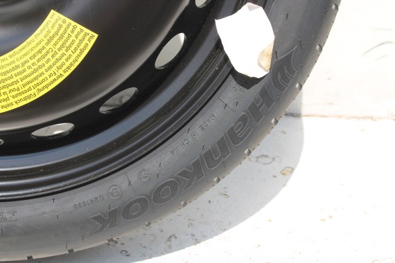 AUDI A4 A5 KOŁO DOJAZDOWE 19 DOJAZDÓWKA ZAPAS 8W0601027C 4,00B*19H2 ET22 HANKOOK S300 125/70/19 100M 8W0 601 027 8W B9 8W6 F5