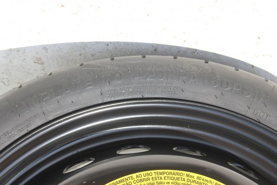 AUDI Q2 TT KOŁO DOJAZDOWE 19 8S0601027A DOJAZDÓWKA ZAPAS 31/2J*19H2 ET15 HANKOOK S300 125/70/19 100M 8S0 601 027 A 81A TTRS 8S