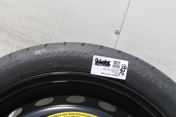 AUDI Q2 TT KOŁO DOJAZDOWE 19 8S0601027A DOJAZDÓWKA ZAPAS 31/2J*19H2 ET15 HANKOOK S300 125/70/19 100M 8S0 601 027 A 81A TTRS 8S