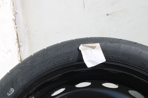 AUDI Q2 TT KOŁO DOJAZDOWE 19 8S0601027A DOJAZDÓWKA ZAPAS 31/2J*19H2 ET15 HANKOOK S300 125/70/19 100M 8S0 601 027 A 81A TTRS 8S