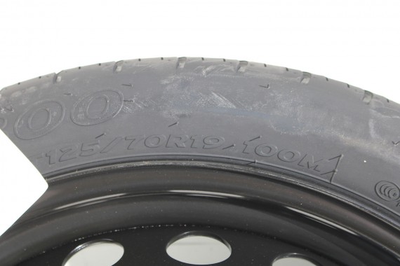 AUDI Q2 TT KOŁO DOJAZDOWE 19 8S0601027A DOJAZDÓWKA ZAPAS 31/2J*19H2 ET22 HANKOOK S300 125/70/19 100M 8S0 601 027 A 81A TTRS 8S