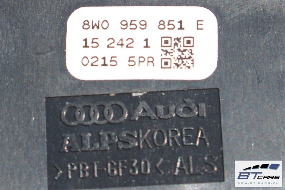 AUDI A4 A5 Q5 PRZYCISKI SZYB 8W0959851E 4M0959855 8W 80A PRZYCISK STEROWANIA SZYBAMI 8W0959851E 4M0959855 8W0959851E 4M0959855