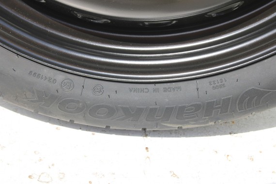 AUDI Q2 TT KOŁO DOJAZDOWE 19 8S0601027A DOJAZDÓWKA ZAPAS 31/2J*19H2 ET15 HANKOOK S300 125/70/19 100M 8S0 601 027 A 81A TTRS 8S