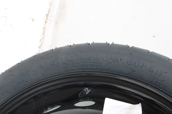 AUDI Q2 TT KOŁO DOJAZDOWE 19 8S0601027A DOJAZDÓWKA ZAPAS 31/2J*19H2 ET15 HANKOOK S300 125/70/19 100M 8S0 601 027 A 81A TTRS 8S