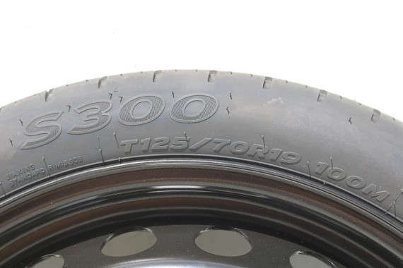 AUDI Q2 TT KOŁO DOJAZDOWE 19 8S0601027A DOJAZDÓWKA ZAPAS 31/2J*19H2 ET15 HANKOOK S300 125/70/19 100M 8S0 601 027 A 81A TTRS 8S