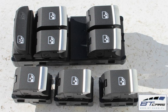 AUDI A4 A5 Q5 PRZYCISKI SZYB 8W0959851E 4M0959855 8W 80A PRZYCISK STEROWANIA SZYBAMI 8W0959851E 4M0959855 8W0959851E 4M0959855