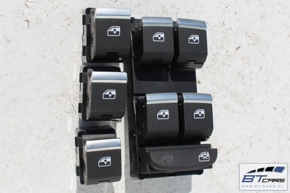 AUDI A4 A5 Q5 PRZYCISKI SZYB 8W0959851E 4M0959855 8W 80A PRZYCISK STEROWANIA SZYBAMI 8W0959851E 4M0959855 8W0959851E 4M0959855