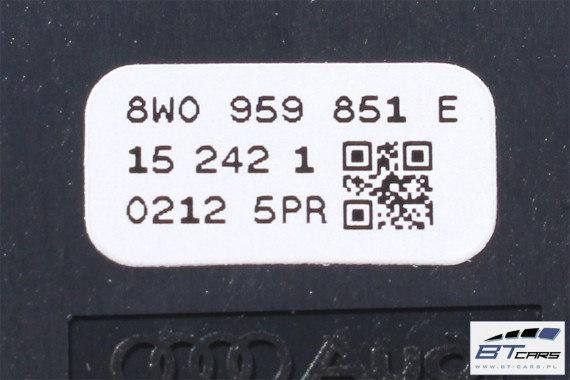 AUDI A4 A5 Q5 PRZYCISKI SZYB 8W0959851E 4M0959855 8W 80A PRZYCISK STEROWANIA SZYBAMI 8W0959851E 4M0959855 8W0959851E 4M0959855
