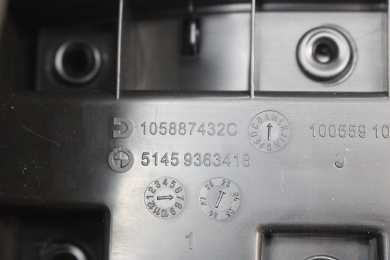 BMW X4M F98 OBUDOWA KIEROWNICY 9363418 9363417 OSŁONA KOLUMNY X4 M G02 X3 M F97 51459363418 51459363417 9363418 9363417 9363418