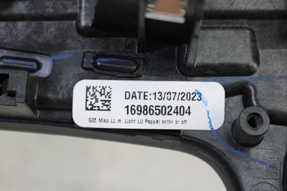 BMW X5 G05 WYKOŃCZENIE TUNELU ŚRODKOWEGO dekor listwa ozdobna listwy dekory Miko Fineline Pappel 40398G02