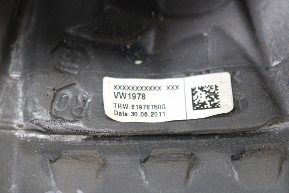 VW GOLF 6 VI KIEROWNICA 5K0419091 5K0 419 091 czarny tytanowy GOLF 6 PLUS CADDY TIGUAN TOURAN skóra