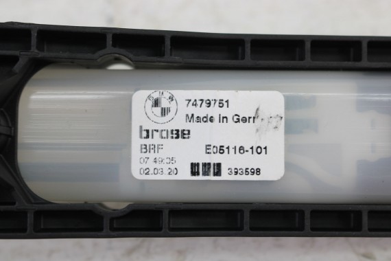 BMW 8 M8 F93 SILNIK ROLETA DRZWI + MECHANIZM 7479751 7479752 tylny prowadnice rolet 51357479751 51357479752