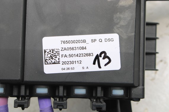 BMW XM PRZEWÓD ZASILAJĄCY HYBRID AKUMULATORA SILNIK HYBRYDOWY benzyna 4.4 V8 iX 7650302 5A37BC5 5A37BB3 Kabel Starte 61125A37BC5