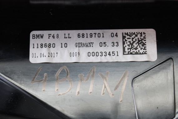 BMW X1 F48 PROJEKTOR HEAD UP DISPLAY 6819701 HeadUp RZUTNIK HUD EUROPA MULTIFUNKTIONSDISPLAY DISPLAY 62306819701 6819701 6819701