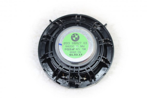 BMW GŁOŚNIK 9151127 1 F48 F45 F46 MINI F54 F55 F56 F57 F60 65139151127 65 13 9151127 awaryjny