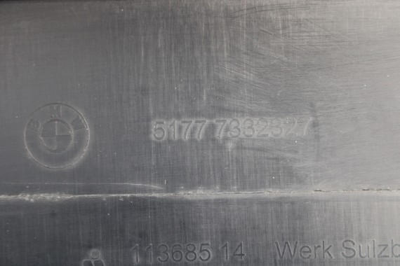 BMW X1 F48 LISTWA PROGOWA 7332327 7332328 próg 2 szt. 51 77 7332327 51 77 7332328 zewnętrzna 51777332327 51777332328