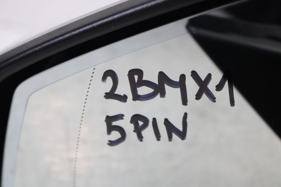 BMW X1 F48 LUSTERKO LEWE drzwi 5 pin Kolor zewnętrzne STRONA LEWA 5Ppin