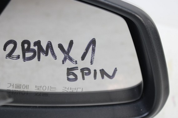 BMW X1 F48 LUSTERKO PRAWE drzwi 5 pin Kolor zewnętrzne STRONA LEWA 5Ppin