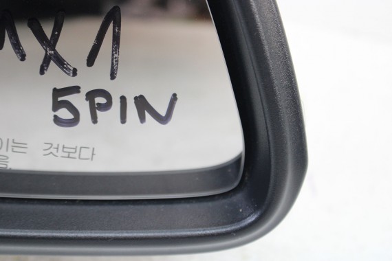 BMW X1 F48 LUSTERKO PRAWE drzwi 5 pin Kolor zewnętrzne STRONA LEWA 5Ppin