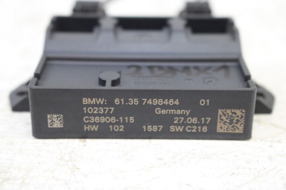 BMW X1 F48 CZUJNIK 7498464 Sterownik Smart Opener 61357498464 61357932682 61359481625 OTWIERANIE sterownik moduł KLAPY NOGĄ